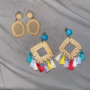 Baublebar statement earrings